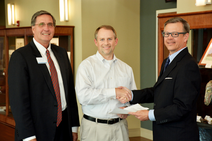 Photo of Dr. Don Tomas, Jeff Cloer and Brett Woods
