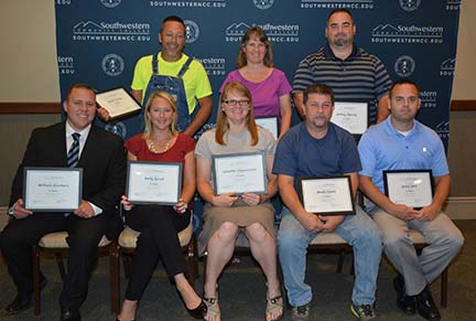 Photo of SCC employees with 5 years of service