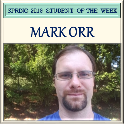 SCC Student of the Week Mar Orr