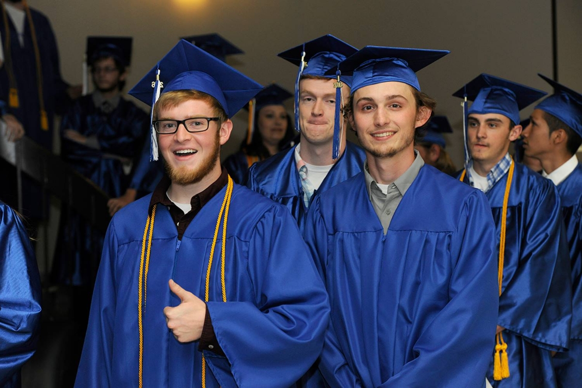 New Century Scholars students at SCC graduation