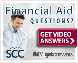 Clickable image for financial aid questions