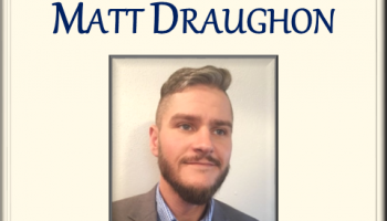 Matt Draughon, Student of the Week