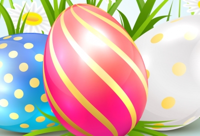 Three Easter Eggs