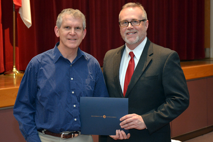 Photo of Marc Parks and Dr. Thom Brooks