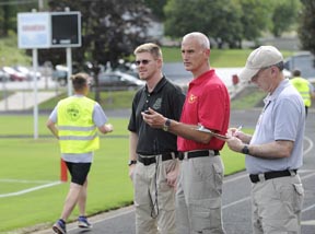 Photo of Mark Cutler, Mitch Boudrot and Don Coleman