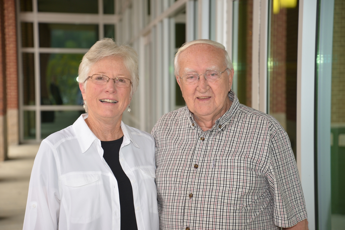 Sylvia Lyday-Goforth and her husband William C Goforth. 