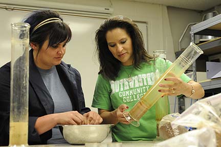 Photo of Nicole Miler and Jeanette White