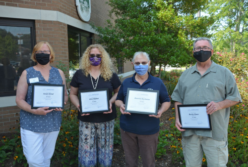 SCC employees recognized for 15 years of state service.