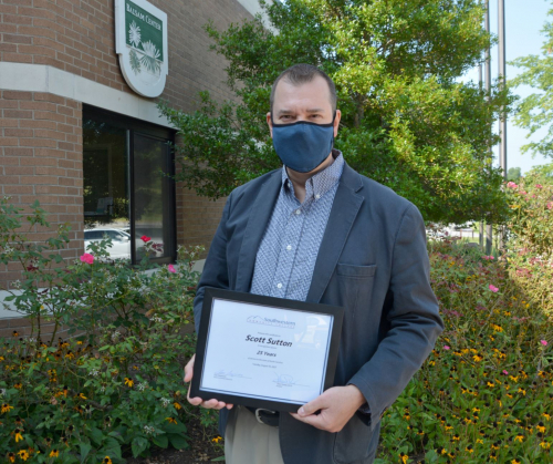 SCC employees recognized for 25 years of state service.