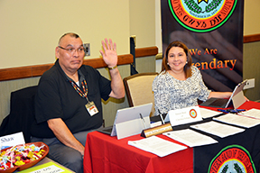 Photo of Buddy Johnson and Sarah Teesateski