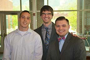 Photo of respiratory therapy pinning honorees from Buncombe County