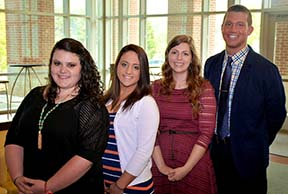 Photo of respiratory therapy pinning honorees from Waynesville