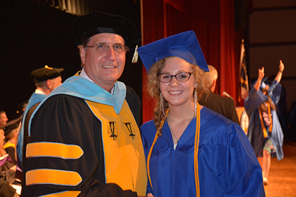 Photo of Dr. Don Tomas and Katherine "Katie" Hutchinson