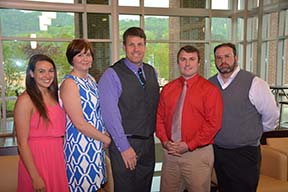 Photo of PTA honorees from Macon County