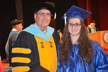 Photo of Dr. Don Tomas and Misty Woodard.