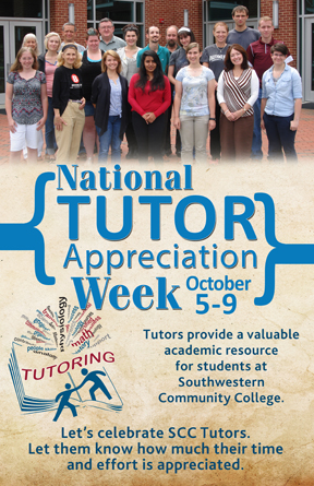 Photo of National Tutor Appeciation Week poster