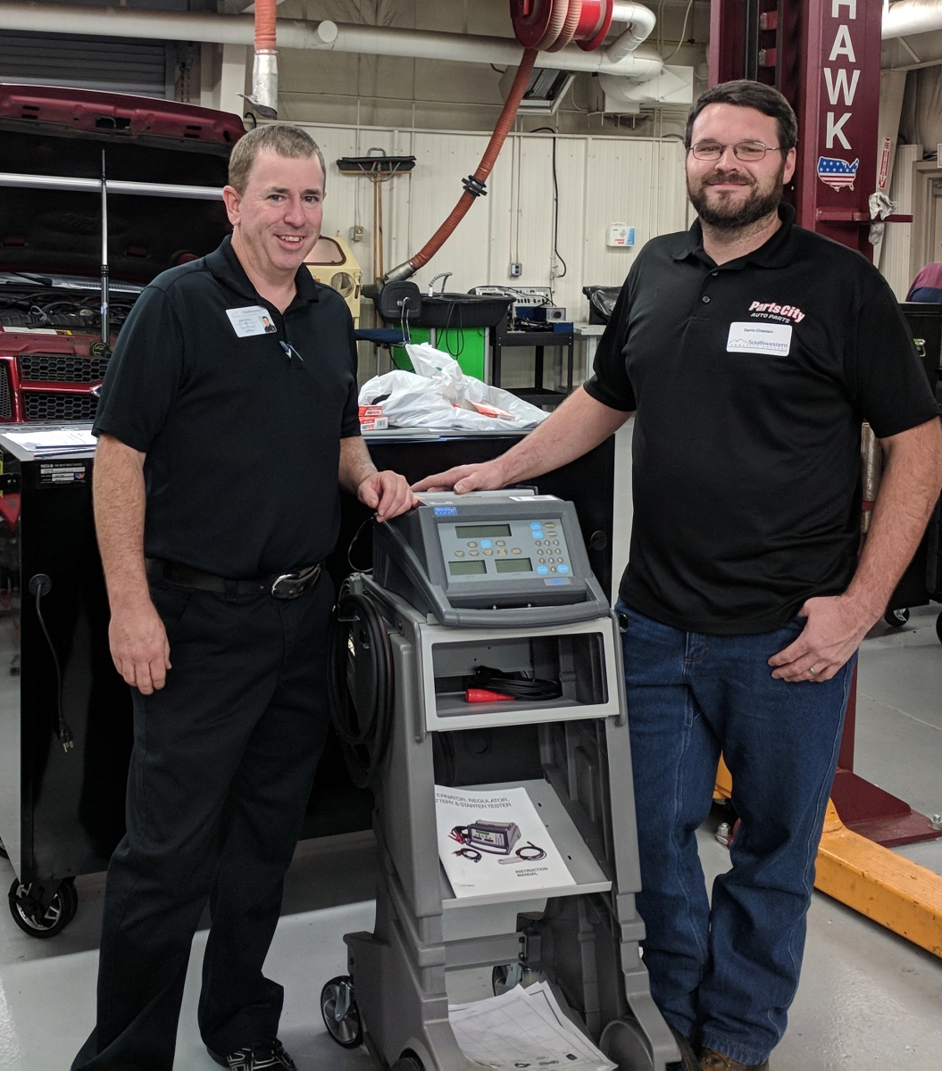 David Myers and Darrin Chastain at SCC.