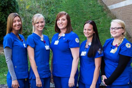 Photo of Crissy Royce, Ashley Chastain, Heather Nichols, Delaney Patterson and Jessie Barker.