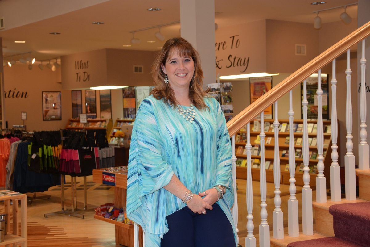 Small Business Center director Tiffany Henry pictured at new Franklin location.