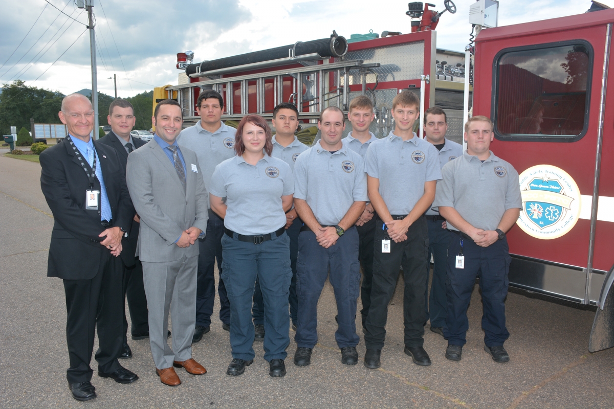 SCC Fire Academy graduates