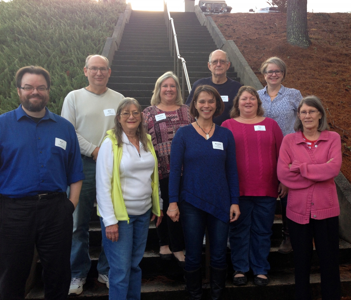 SCC Basic Skills instructors pictured outside at the Jackson Campus
