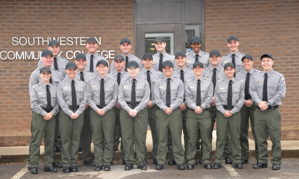 NPS-SLEt graduates pose for a picture before their graduation ceremony.