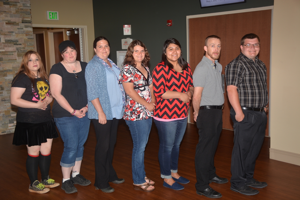 Swain County students honored at SCC honor society induction ceremony.