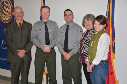 Photo of Curtis Dowdle, James Owens, Isaac Galvez, Florie Takaki and Rachel Kolodski