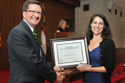 Photo of Patrick Woodie and Sarah Thompson