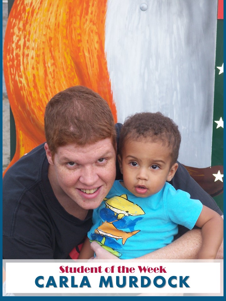 Photo of Carla Murdock and her son Conner