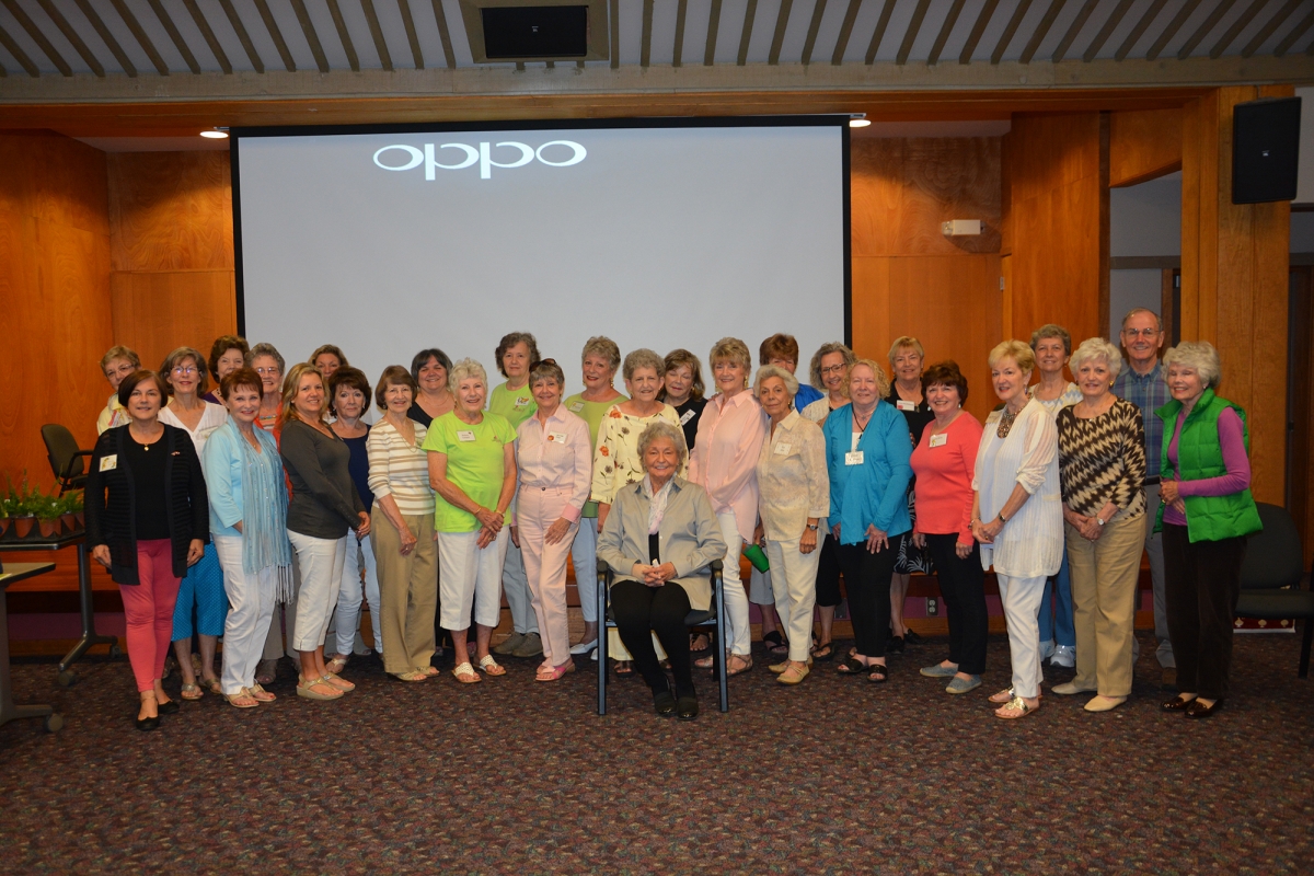 Members of the Valley Garden Club from Cashiers.