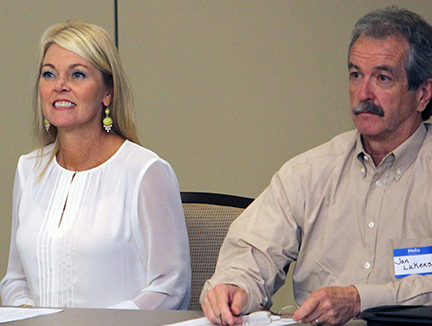 Photo of Dr. Donna Tipton-Rogers and Jan Lukens