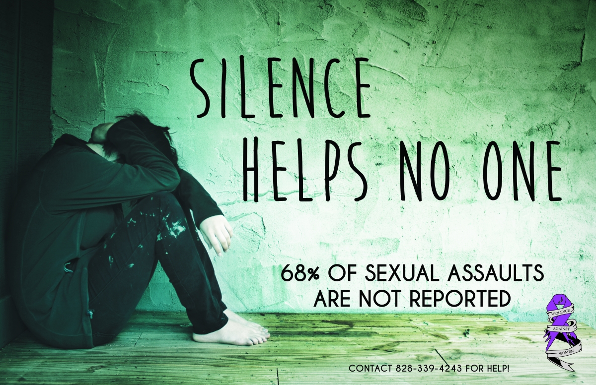 Sexual Assault Awareness poster for SCC's Title IX poster contest