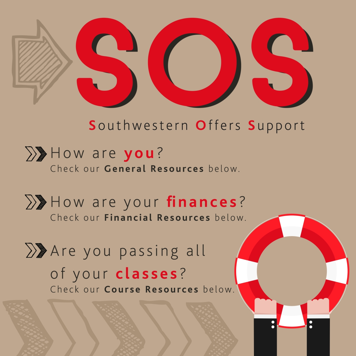 Student Resources information