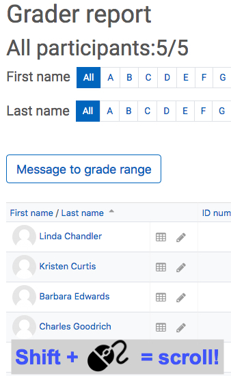 image of grader report