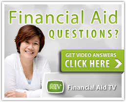 Clickable image for financial aid questions
