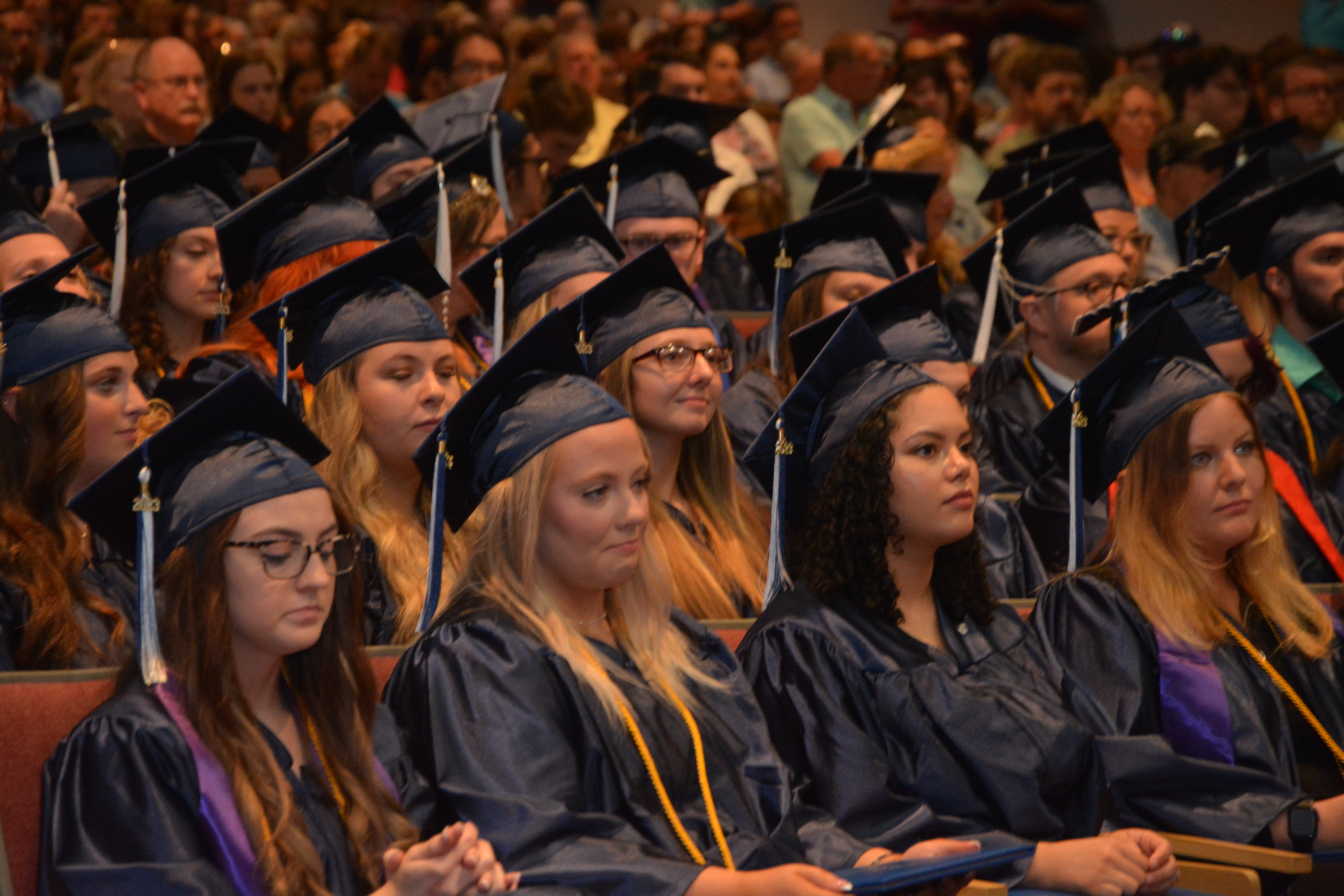 SCC graduates at a recent commencement ceremony