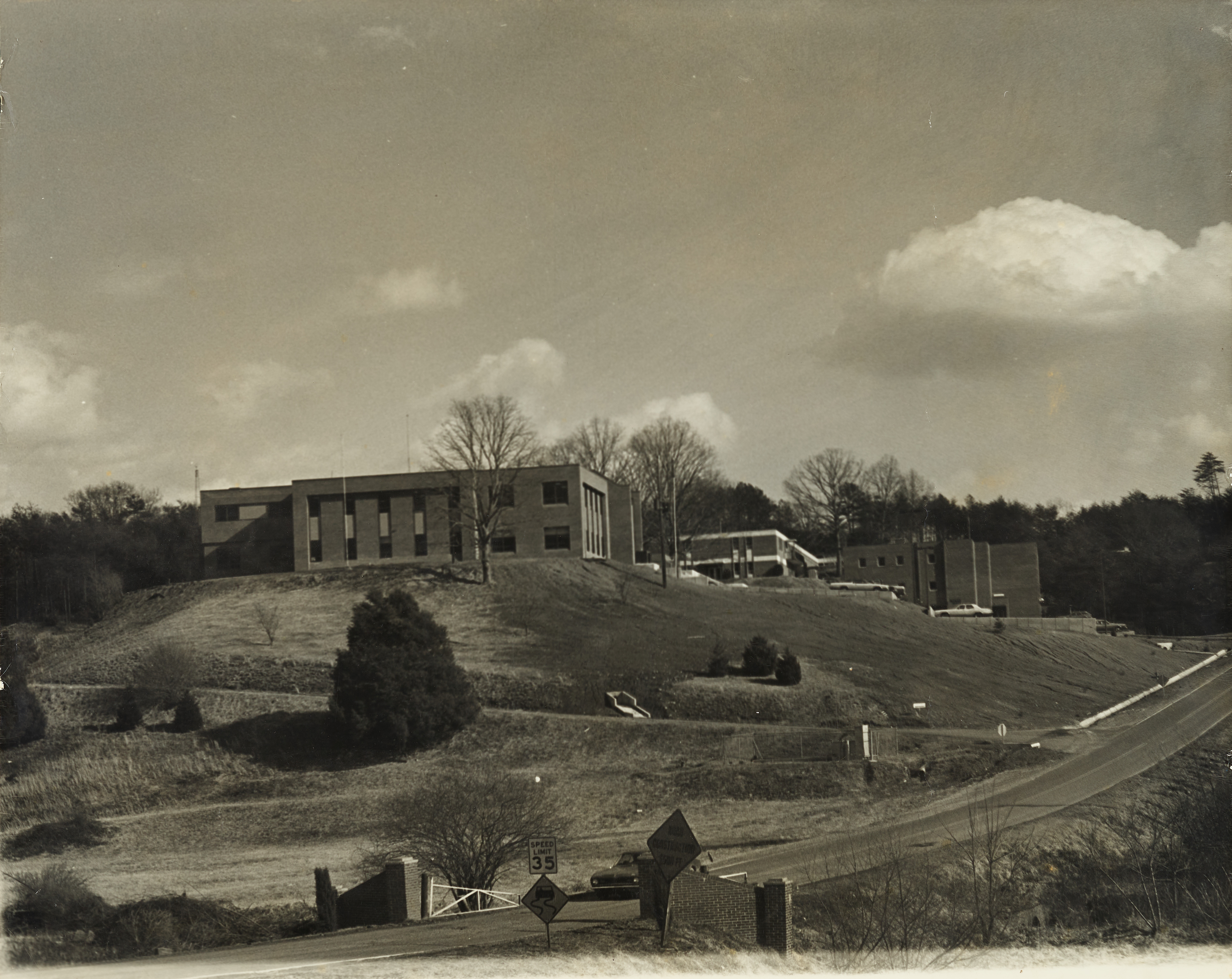 SCC's campus in 1971