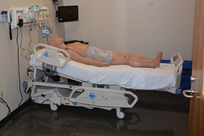 Picture of abhealthcare education simulator that will be used in SCC's new simulation lab
