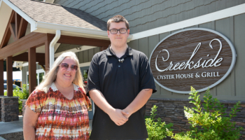 Project SEARCH graduate John Beaulieu recently landed a job at Creekside Oyster House &amp; Grill in Sylva.