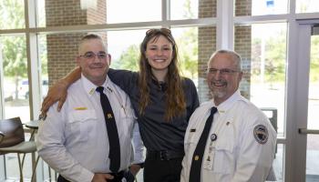 In early July, Yount was surrounded by her instructors, friends and family as she was awarded the certificate.