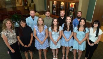 Radiography students &amp; their instructors