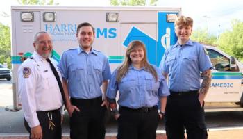 The next generation of professionals who’ll respond to emergency situations were honored with a pinning ceremony during the final week of their two-year program at Southwestern Community College.