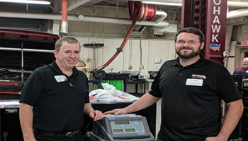 David Myers and Darrin Chastain at SCC.