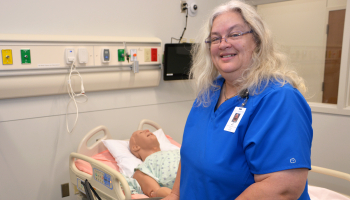 Southwestern Community College's new Director of Healthcare Simulation Learning, Jill Ellern, published an article.