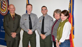 National Park Service Ranger Joseph Kolodski took his role seriously as a part-time Seasonal Law Enforcement Training (NPS-SLET) instructor for Southwestern Community College.