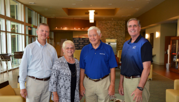 Wanda and Charles Wolfe gifted a scholarship for SCC’s nursing students
