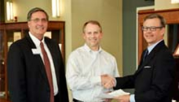 Photo of Dr. Don Tomas, Jeff Cloer and Brett Woods