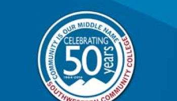 Photo of SCC 50th Anniversary Logo