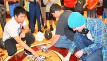 Photo of Taylor Wachacha, Keith Hackler and Nick Abbott